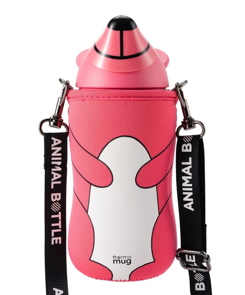 thermo mug(サーモ マグ)の「thermo mug ANIMAL BOTTLE BEAR / サーモマグ アニマル ボトルベアー(グラス/マグカップ/タンブラー・メンズ・ライトブルー/ピンク/ライトパープル/アイボリー・FREE)」の8枚目の写真