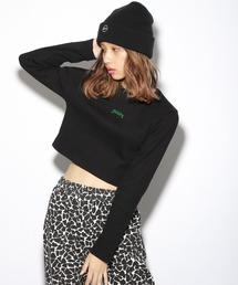 PBLIM | 【PAGEBOYLIM】リブショートトップス(Tシャツ/カットソー)