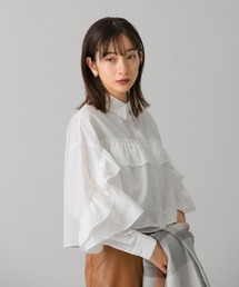 KBF | ラッフルフリルシャツ(シャツ/ブラウス)