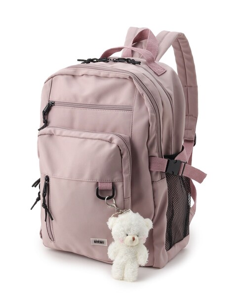 Ober Tashe（オーバータッシェ）の「くま人形付きリュック（バックパック/リュック・レディース・ピンク系/アイボリー/ブラック・FREE）」の3枚目の写真