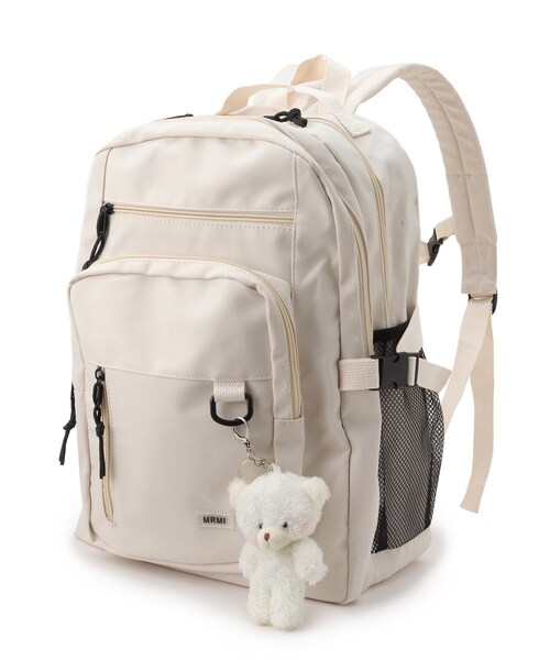 Ober Tashe（オーバータッシェ）の「くま人形付きリュック（バックパック/リュック・レディース・ピンク系/アイボリー/ブラック・FREE）」の2枚目の写真