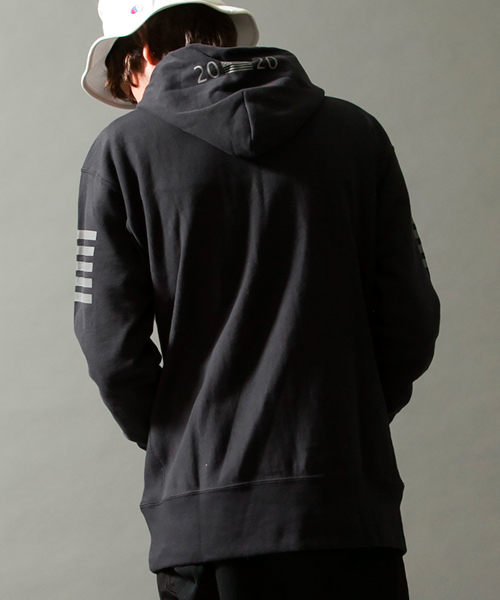 MONKEY TIME（モンキータイム）の「＜monkey time × Champion＞ ∴ RW/HOOD ref/パーカー ◆（パーカー・メンズ・ホワイト/ブラック・SMALL/LARGE/MEDIUM）」の14枚目の写真