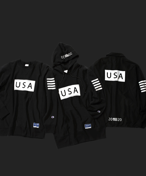 MONKEY TIME（モンキータイム）の「＜monkey time × Champion＞ ∴ RW/HOOD ref/パーカー ◆（パーカー・メンズ・ホワイト/ブラック・SMALL/LARGE/MEDIUM）」の19枚目の写真