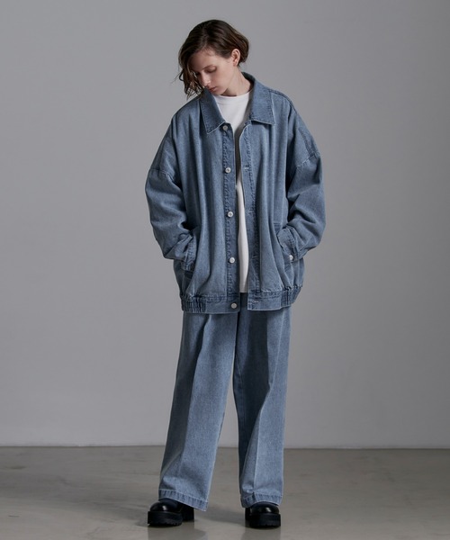 Loose/ルース（ルース）の「オーバー ドルマンデニムジャケット