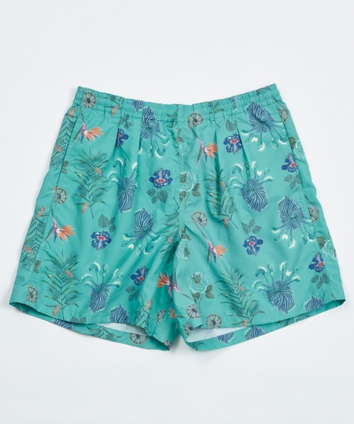 AlexanderLeeChang（アレキサンダーリーチャン）の「AlexanderLeeChang アレキサンダーリーチャン / SO PLANTS SHORTS プランツグラフィックプリントショーツ セットアップショートパンツ 撥水 防水 / AC042201（その他パンツ・メンズ・ミント/ブラウン/ブラック・1/3/2）」の3枚目の写真