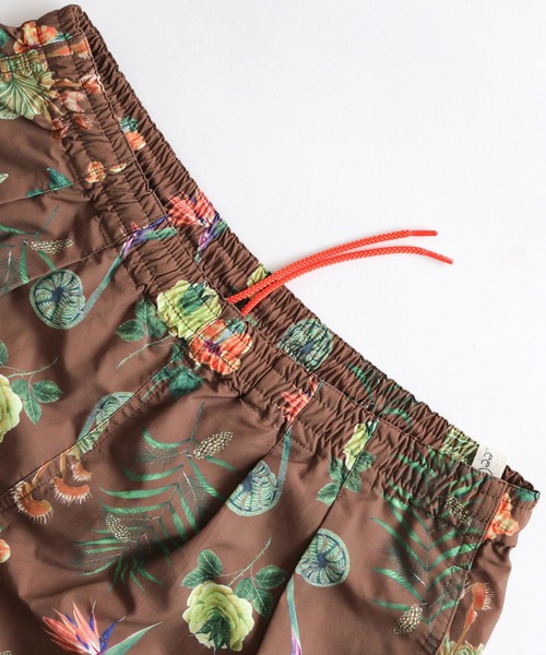 AlexanderLeeChang（アレキサンダーリーチャン）の「AlexanderLeeChang アレキサンダーリーチャン / SO PLANTS SHORTS プランツグラフィックプリントショーツ セットアップショートパンツ 撥水 防水 / AC042201（その他パンツ・メンズ・ミント/ブラウン/ブラック・1/3/2）」の7枚目の写真