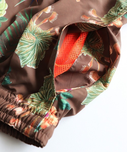 AlexanderLeeChang（アレキサンダーリーチャン）の「AlexanderLeeChang アレキサンダーリーチャン / SO PLANTS SHORTS プランツグラフィックプリントショーツ セットアップショートパンツ 撥水 防水 / AC042201（その他パンツ・メンズ・ミント/ブラウン/ブラック・1/3/2）」の8枚目の写真