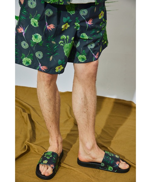 AlexanderLeeChang（アレキサンダーリーチャン）の「AlexanderLeeChang アレキサンダーリーチャン / SO PLANTS SHORTS プランツグラフィックプリントショーツ セットアップショートパンツ 撥水 防水 / AC042201（その他パンツ・メンズ・ミント/ブラウン/ブラック・1/3/2）」の13枚目の写真