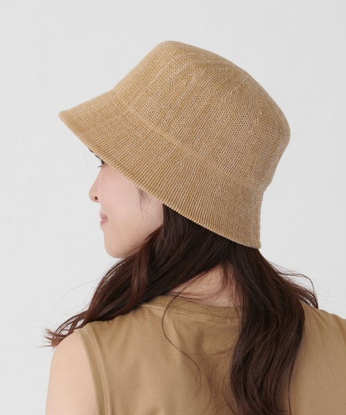 CASTANO（カスターノ）の「CASTANO AG+ COTTON THERMO BUCKET（ハット・メンズ・ブラック/ベージュ/ネイビー・58cm/60cm）」の20枚目の写真