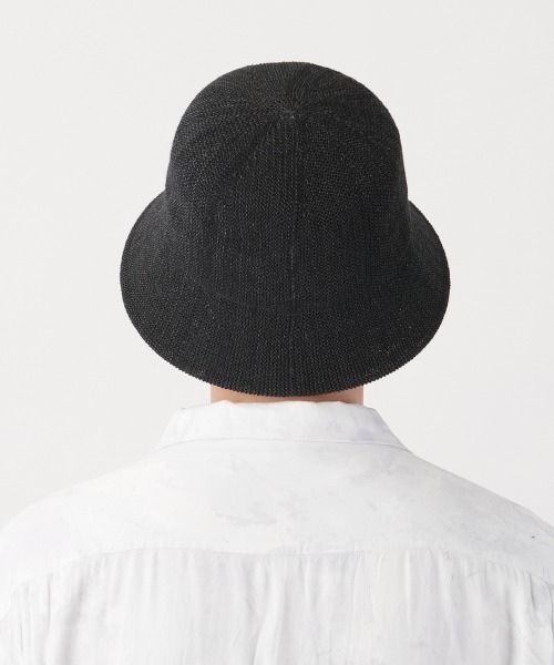CASTANO（カスターノ）の「CASTANO AG+ COTTON THERMO BUCKET（ハット・メンズ・ブラック/ベージュ/ネイビー・58cm/60cm）」の9枚目の写真