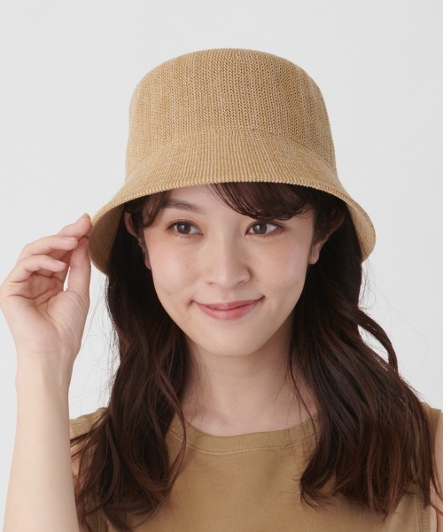 CASTANO（カスターノ）の「CASTANO AG+ COTTON THERMO BUCKET（ハット・メンズ・ブラック/ベージュ/ネイビー・58cm/60cm）」の4枚目の写真
