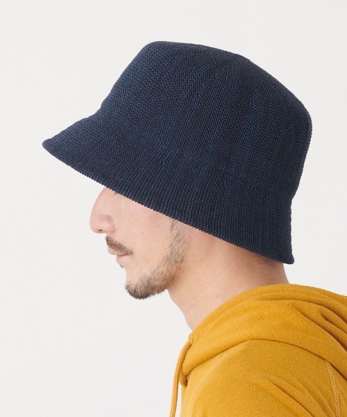 CASTANO（カスターノ）の「CASTANO AG+ COTTON THERMO BUCKET（ハット・メンズ・ブラック/ベージュ/ネイビー・58cm/60cm）」の13枚目の写真