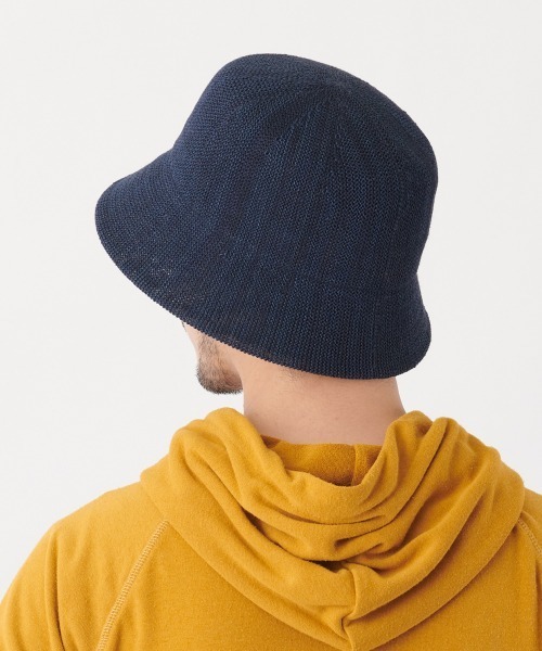 CASTANO（カスターノ）の「CASTANO AG+ COTTON THERMO BUCKET（ハット・メンズ・ブラック/ベージュ/ネイビー・58cm/60cm）」の5枚目の写真