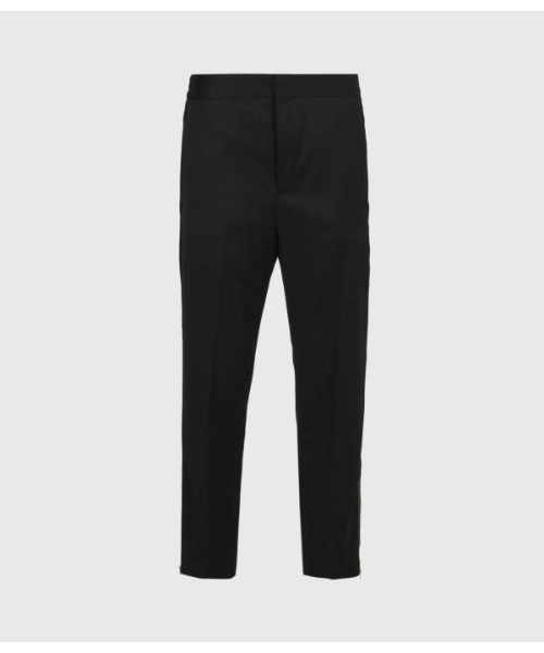 ALLSAINTS（オールセインツ）の「ALLSAINTS BRANFIELD CROPPED SLIM TROUSERS | BRANFIELD クロップド スリム トラウザー（その他パンツ・メンズ・ブラック・30/28/32）」の2枚目の写真