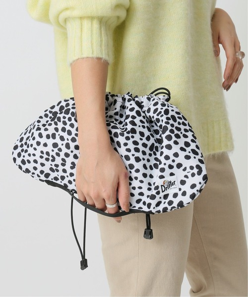 U by SPICK&SPAN(ユーバイスピックアンドスパン)の「【Drifter/ドリフター】クラッチポーチ◆(クラッチバッグ・レディース・ホワイト/ブラック系その他・FREE)」の2枚目の写真