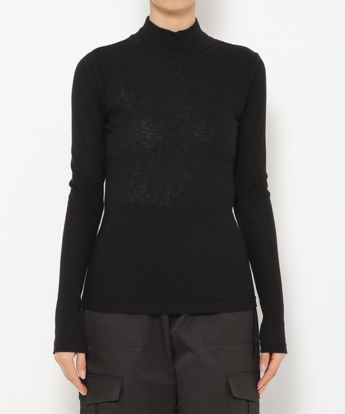 PAGEBOY(ページボーイ)の「シアーテレコタートル(Tシャツ/カットソー・レディース・コーラルピンク/グリーン/ブラック/オフホワイト・FREE)」の21枚目の写真