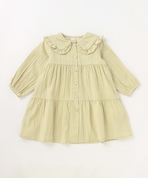 衿つきティアードワンピース