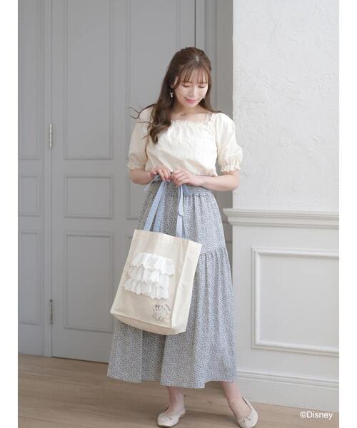 Disney（ディズニー）の「ナナ/リボンハンドルトートバッグ（トート  