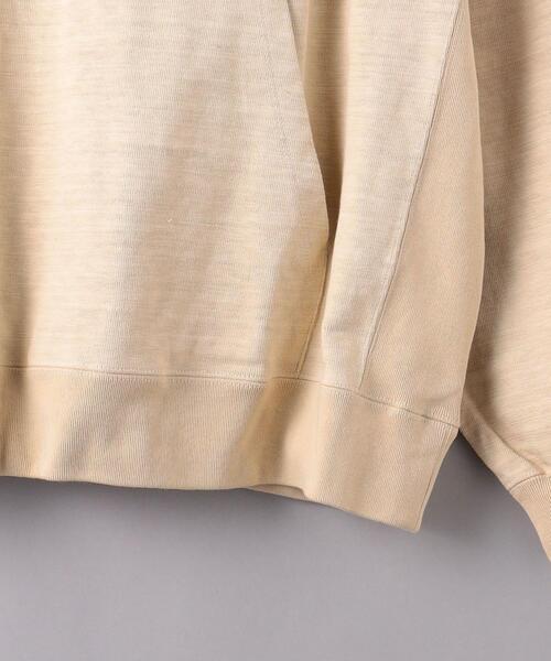 WELLDER(ウェルダー)の「<WELLDER (ウェルダー) > スタンドカラー スウェット(スウェット・メンズ・ブラック/ナチュラル・5/4/3)」の6枚目の写真