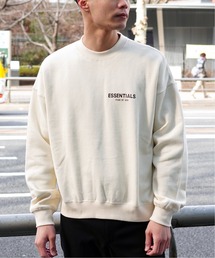 【FOG ESSENTIALS/フィアー オブ ゴッド エッセンシャルズ】LOGO CREW SWEAT SHIRTS