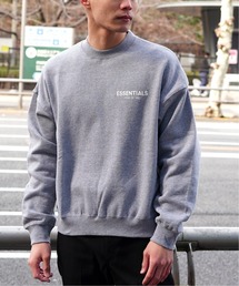 【FOG ESSENTIALS/フィアー オブ ゴッド エッセンシャルズ】LOGO CREW SWEAT SHIRTS