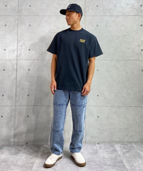 SANTA CRUZ（サンタクルーズ）の「【ムラサキスポーツ別注】SANTACRUZ/サンタクルーズ ルーズシルエット バックプリントTシャツ 502221416（Tシャツ/カットソー・メンズ・ブラック/ホワイト・M/XL/XXL/L）」の8枚目の写真