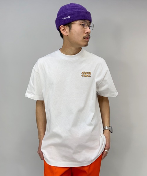 SANTA CRUZ（サンタクルーズ）の「【ムラサキスポーツ別注】SANTACRUZ/サンタクルーズ ルーズシルエット バックプリントTシャツ 502221416（Tシャツ/カットソー・メンズ・ブラック/ホワイト・M/XL/XXL/L）」の20枚目の写真