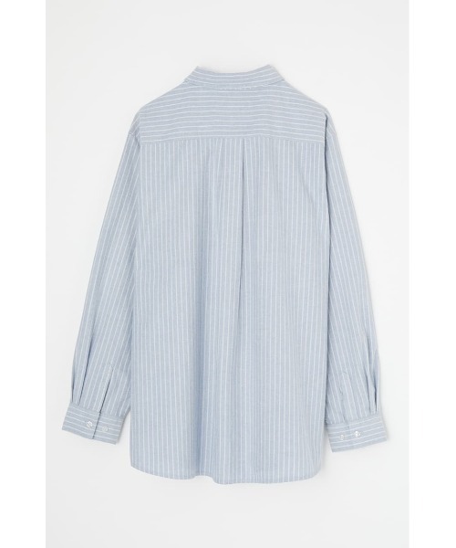 MOUSSY（マウジー）の「CHINA BUTTON STRIPE シャツ（シャツ