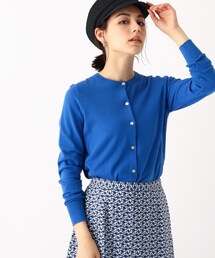 OPAQUE.CLIP | クルーネックカーディガン【エクストラファインオーガニックコットン】(カーディガン/ボレロ)