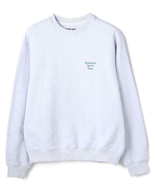 WHITELAND(ホワイトランド)の「WHITELAND/ホワイトランド/CREW SWEAT/クルーネック スウェット(スウェット・メンズ・ダークグリーン/オートミール・FREE)」の17枚目の写真