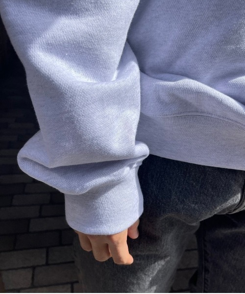 WHITELAND(ホワイトランド)の「WHITELAND/ホワイトランド/CREW SWEAT/クルーネック スウェット(スウェット・メンズ・ダークグリーン/オートミール・FREE)」の20枚目の写真