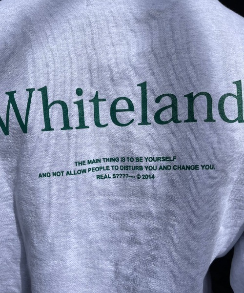 WHITELAND(ホワイトランド)の「WHITELAND/ホワイトランド/CREW SWEAT/クルーネック スウェット(スウェット・メンズ・ダークグリーン/オートミール・FREE)」の21枚目の写真