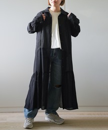 VENCEEXCHANGE | 楊柳ティアードワンピース(シャツワンピース)