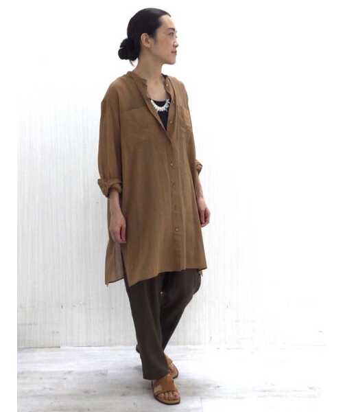 human woman（ヒューマンウーマン）の「◆レザーコードネックレス（ネックレス・レディース・ベージュ・ﾌﾘ-）」の13枚目の写真