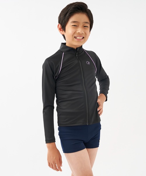 OP:オーピー】キッズスクールラッシュガード ラッシュガード UVカット