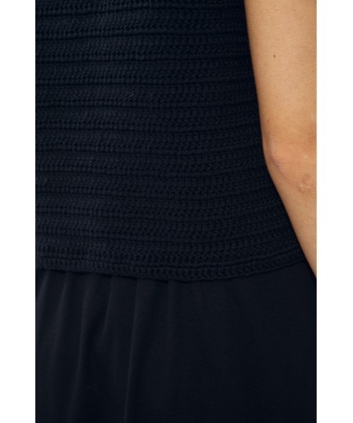 BLACK BY MOUSSY（ブラックバイマウジー）の「crochet knit vest（クロシェニットベスト）（ベスト・レディース・ホワイト/ブラック/ブラウン・FREE）」の16枚目の写真