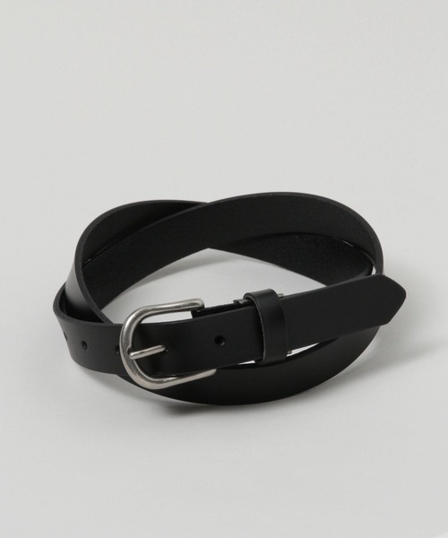 RAGEBLUE(レイジブルー)の「リアルレザーベーシックベルト(ベルト・メンズ・ブラック/ベージュ/ダークブラウン・FREE)」の4枚目の写真