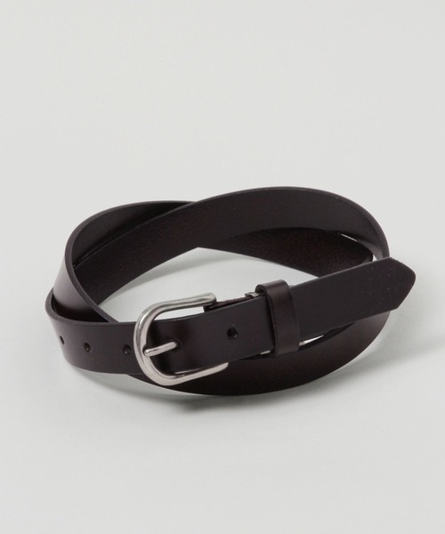RAGEBLUE(レイジブルー)の「リアルレザーベーシックベルト(ベルト・メンズ・ブラック/ベージュ/ダークブラウン・FREE)」の5枚目の写真