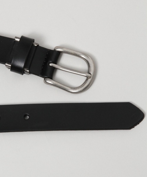 RAGEBLUE(レイジブルー)の「リアルレザーベーシックベルト(ベルト・メンズ・ブラック/ベージュ/ダークブラウン・FREE)」の8枚目の写真