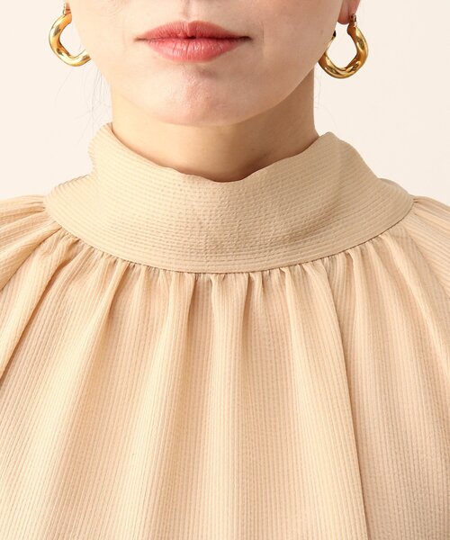 UNTITLED（アンタイトル）の「◆【STORY掲載】ヨーリューストライプブラウス（シャツ/ブラウス・レディース・ベージュ系その他6/ブルー系2/ベージュ系その他2・44/02/04/00/48）」の9枚目の写真