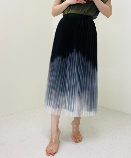 Eimee Law グラデーション ロングスカート （セール】グラデーション  