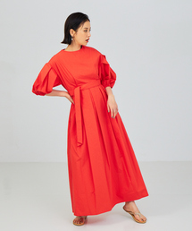 【MARGAUX】タックスリーブワンピース