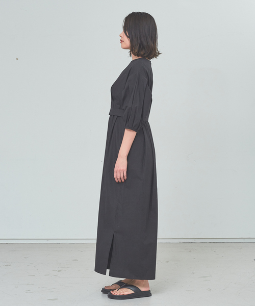 margaux（マルゴー）の「【MARGAUX】タックスリーブワンピース（ワンピース・レディース・ブルー/ブラック/レッド・フリー）」の10枚目の写真