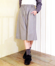 Kastane | 【Kastane】Wタックガウチョパンツ(その他パンツ)