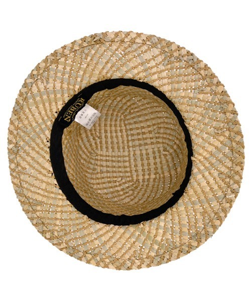 polcadot（ポルカドット）の「GAMA BOATER HAT／ガマ草 カンカン帽（ハット・レディース・アイボリー/ブラック・FREE）」の16枚目の写真