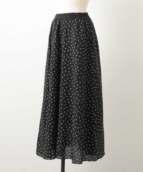 BEARDSLEY（ビアズリー）の「フレアースカート（スカート・レディース・ホワイト/ブラック・1/0）」の8枚目の写真