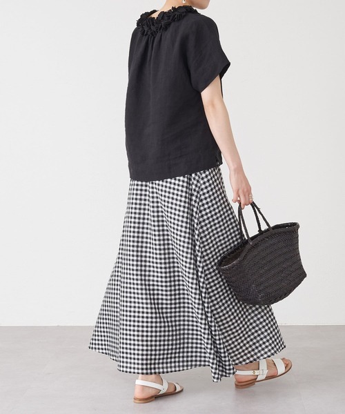 BEARDSLEY（ビアズリー）の「フレアースカート（スカート・レディース・ホワイト/ブラック・1/0）」の20枚目の写真