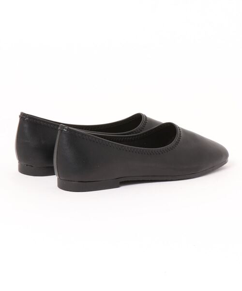 Balancoire（ブランコアール）の「【Made In Japan】やわらかアッパー フラット軽量パンプス（パンプス・レディース・ピンクベージュ/ブルー/シルバー/ブラック/ライトグレー/ボルドー/キャメル/ダークベージュ・24.0cm/23.5cm/23.0cm/22.5cm/24.5cm）」の10枚目の写真