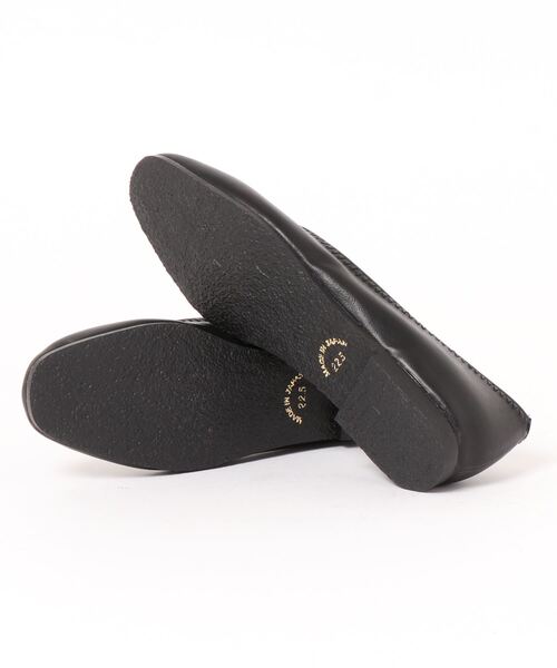 Balancoire（ブランコアール）の「【Made In Japan】やわらかアッパー フラット軽量パンプス（パンプス・レディース・ピンクベージュ/ブルー/シルバー/ブラック/ライトグレー/ボルドー/キャメル/ダークベージュ・24.0cm/23.5cm/23.0cm/22.5cm/24.5cm）」の9枚目の写真