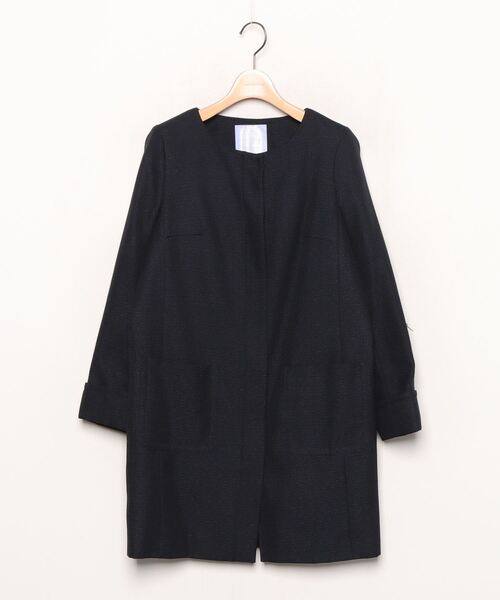 ブランド古着 ノーカラーコート ノーカラーコート Pattern Fiona パターンフィオナ のファッション通販 Zozoused